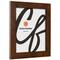 2 Pack Craig Frames Bauhaus 125 Dark Walnut Picture Frame
